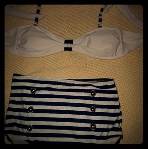 High waisted bikini